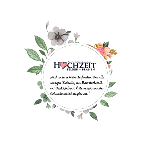 Hochzeit selber planen